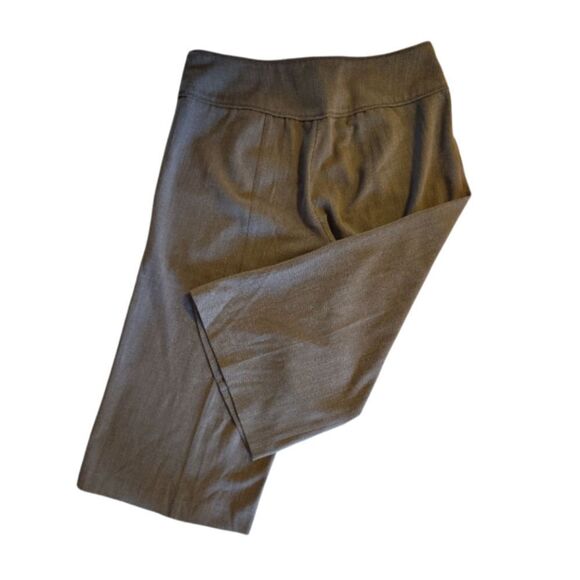 Lane Bryant Y2K Brown Sailor Front High Rise Wide Leg Capri Pants Plussize 14 - Picture 11 of 14